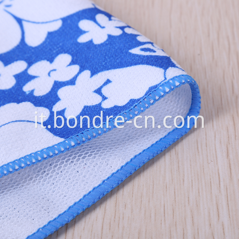 Printed Washcloth With Net 